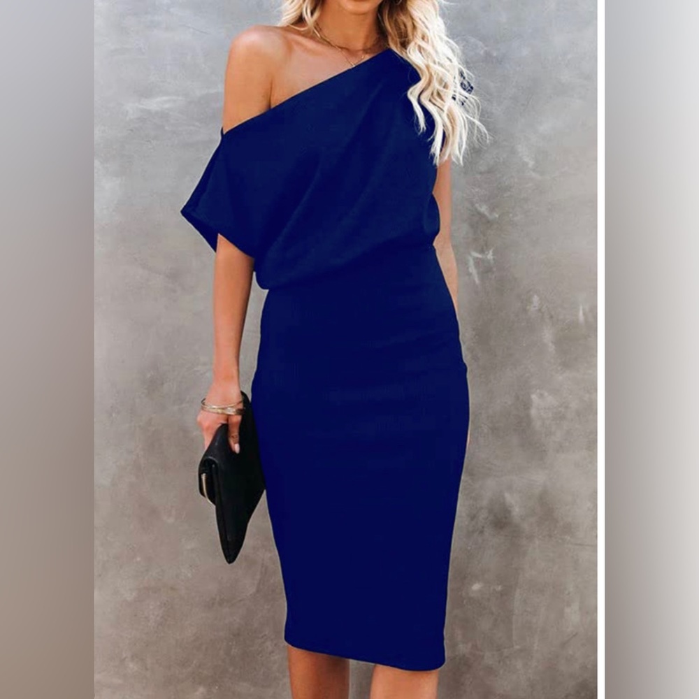 NWT Cupshe Off the shoulder Dolman Sleeve Dress